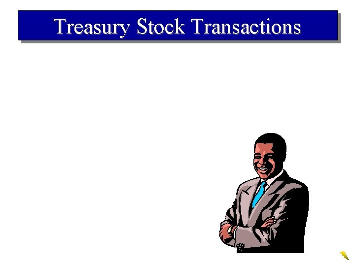 Treasury Stock Transactions 