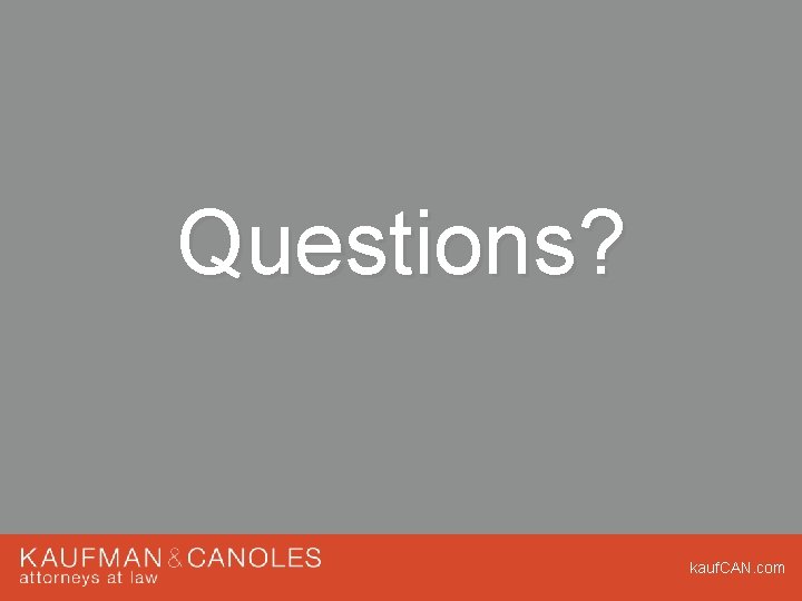 Questions? kauf. CAN. com Questions? kauf. CAN. com