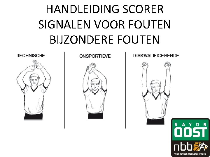 HANDLEIDING SCORER SIGNALEN VOOR FOUTEN BIJZONDERE FOUTEN HANDLEIDING SCORER SIGNALEN VOOR FOUTEN BIJZONDERE FOUTEN