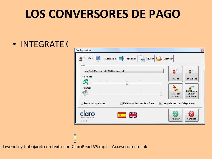 LOS CONVERSORES DE PAGO • INTEGRATEK 
