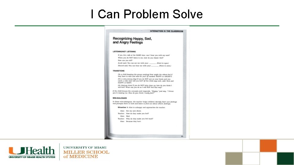 I Can Problem Solve 