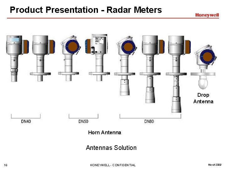 Product Presentation - Radar Meters Drop Antenna Horn Antenna Non-Contact Radar Antennas Solution 16