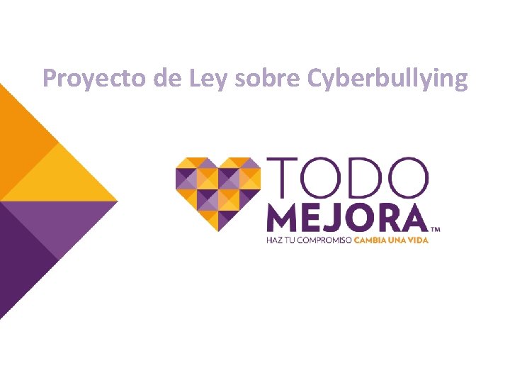 Proyecto de Ley sobre Cyberbullying 