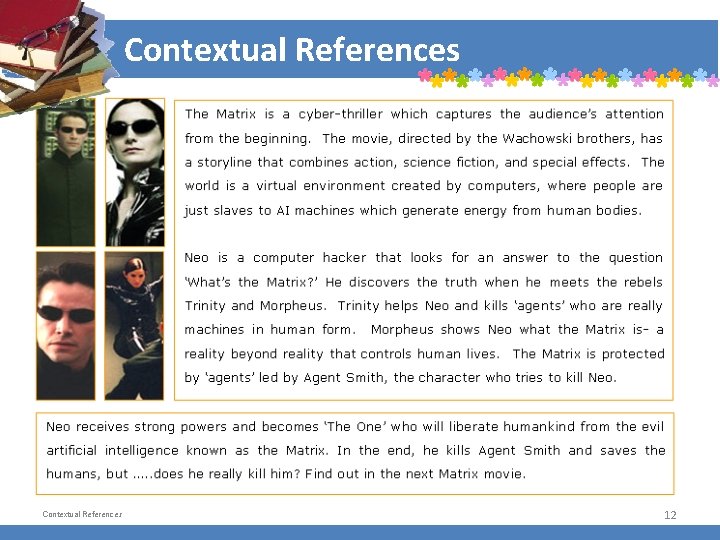 Contextual References 12 