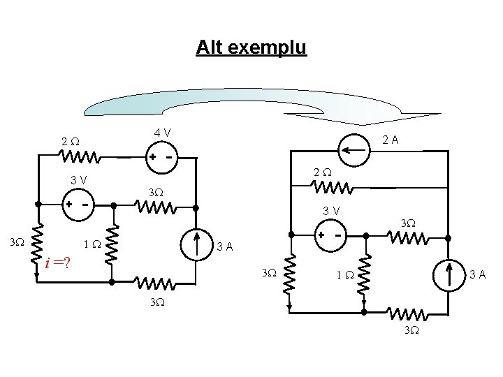 Alt exemplu 4 V 2 3 V 2 A 2 3 3 V 3