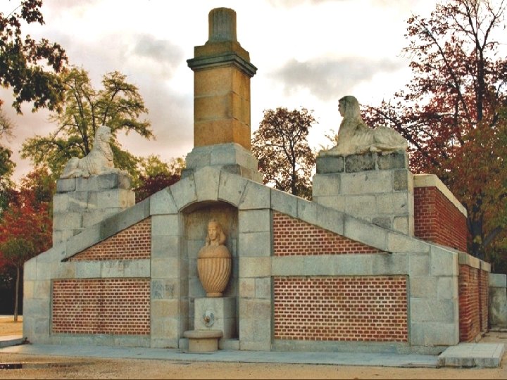 LA FUENTE EGIPCIA Una leyenda junto al estanque La historia cuenta Que durante el