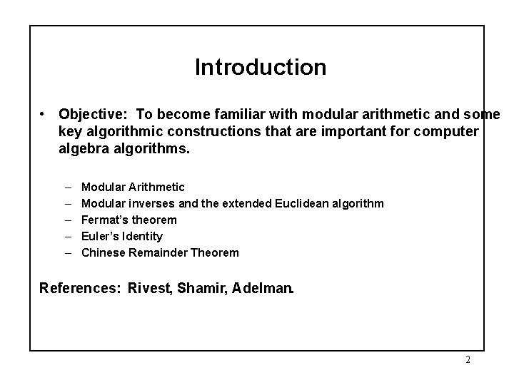 Реферат: Modular Arithmetic Essay Research Paper Modular arithmetic