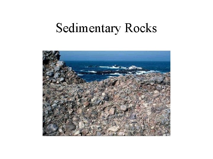 Sedimentary Rocks 