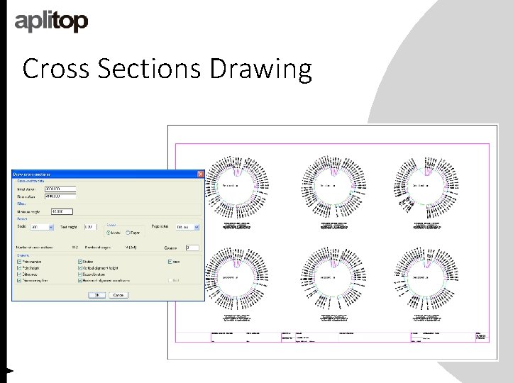 Cross Sections Drawing 