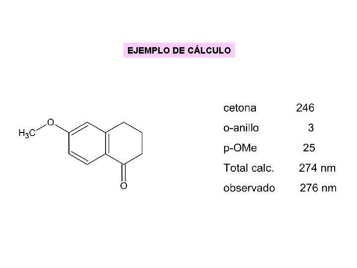 EJEMPLO DE CÁLCULO EJEMPLO DE CÁLCULO