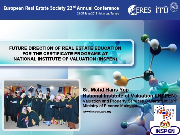 LOGO FUTURE DIRECTION OF REAL ESTATE EDUCATION FOR THE CERTIFICATE PROGRAMS AT NATIONAL INSTITUTE