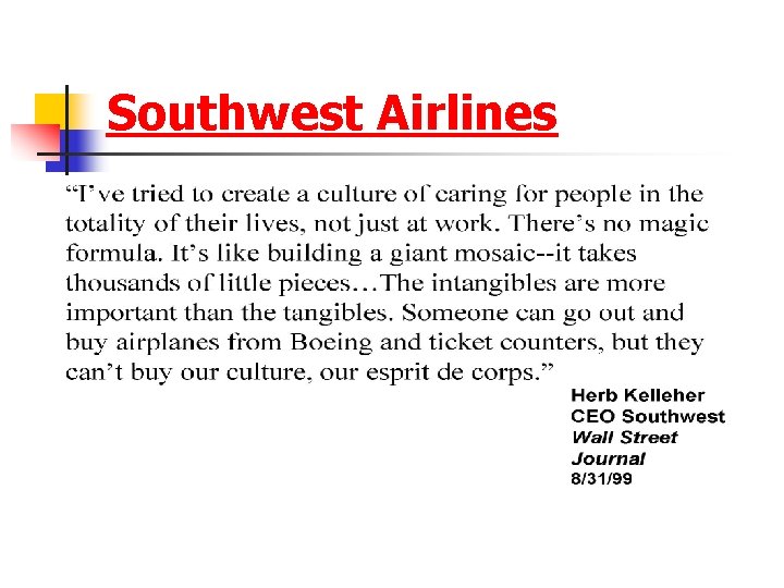 Southwest Airlines 