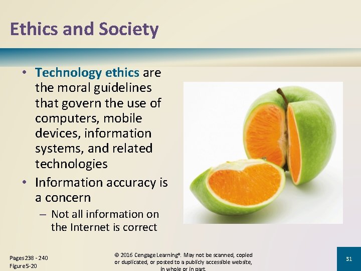 Ethics and Society • Technology ethics are the moral guidelines that govern the use