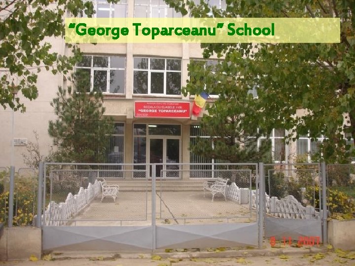 “George Toparceanu” School 