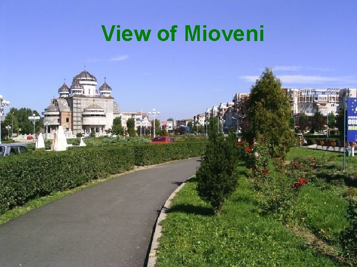 View of Mioveni 