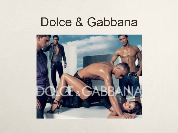 Dolce & Gabbana Dolce & Gabbana