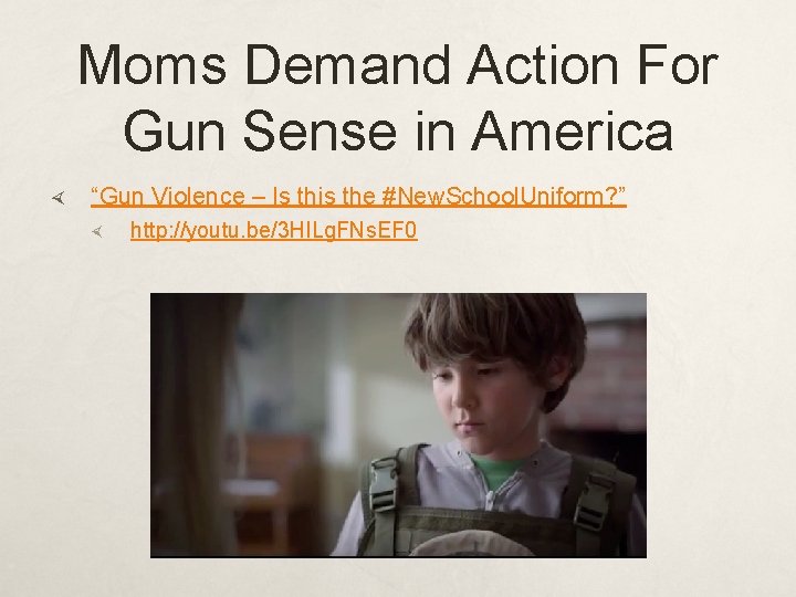 Moms Demand Action For Gun Sense in America “Gun Violence – Is this the Moms Demand Action For Gun Sense in America “Gun Violence – Is this the