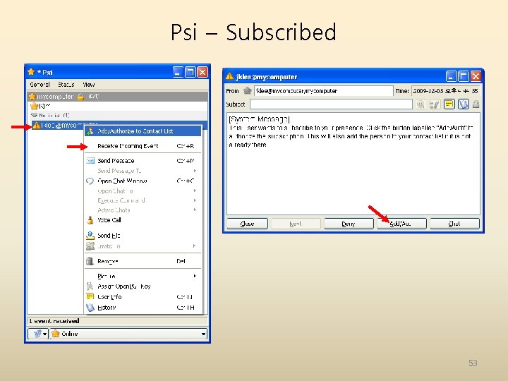 Psi – Subscribed 53 Psi – Subscribed 53