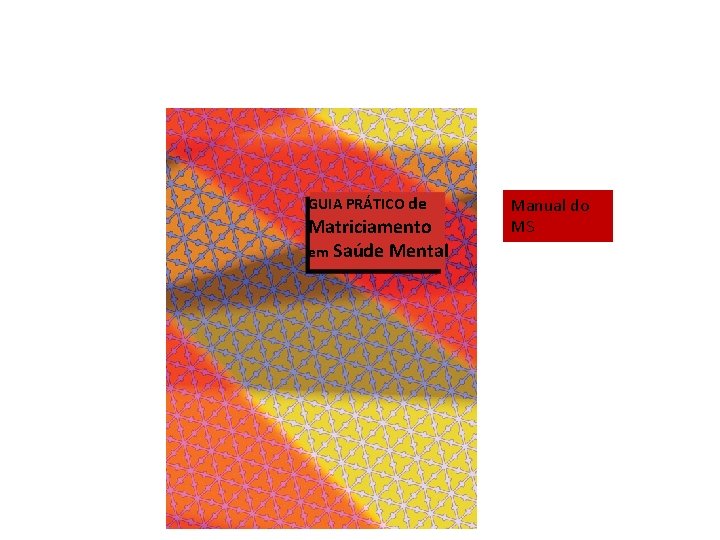 GUIA PRÁTICO de Matriciamento em Saúde Mental Manual do MS 