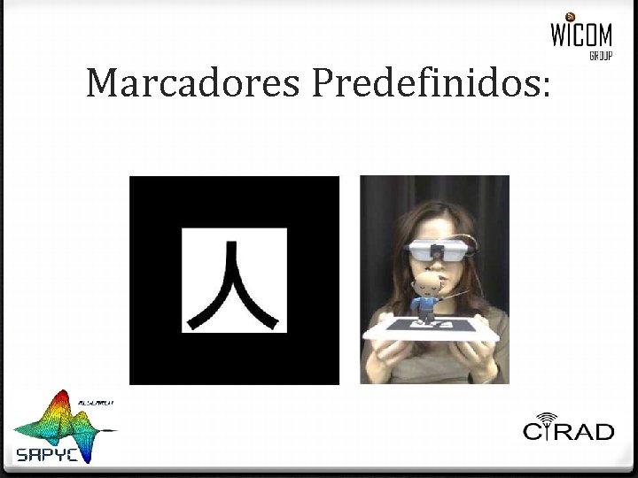 Marcadores Predefinidos: Marcadores Predefinidos: