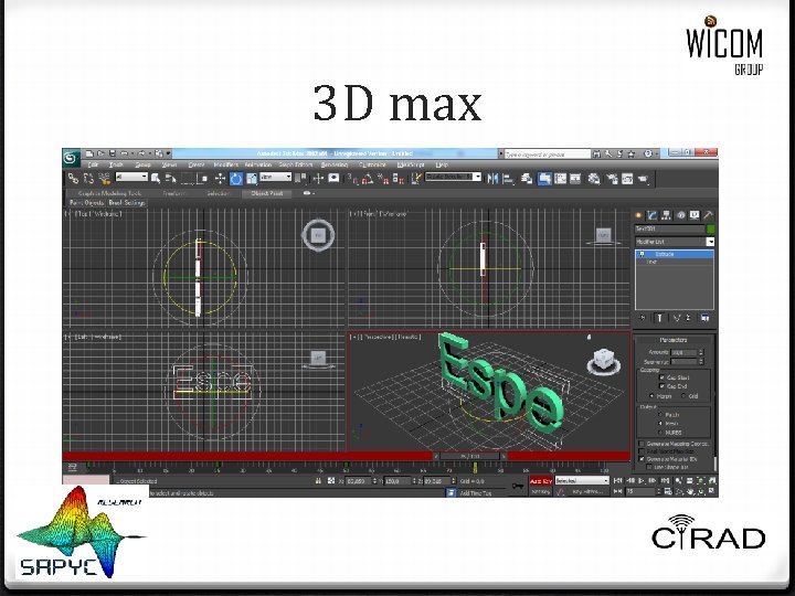 3 D max 3 D max