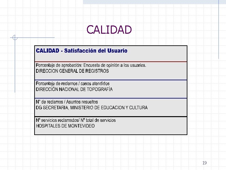 CALIDAD 19 