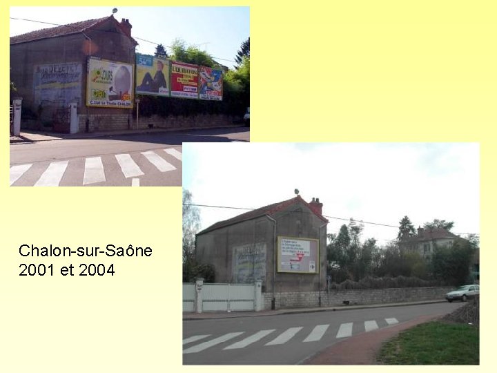 Chalon-sur-Saône 2001 et 2004 