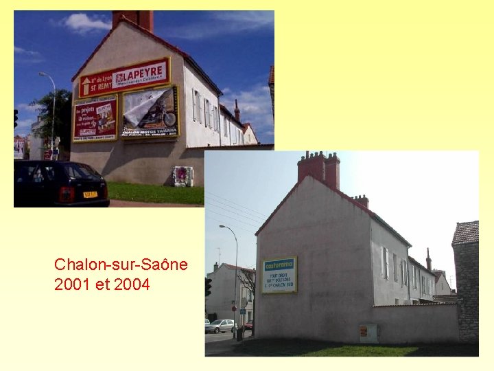Chalon-sur-Saône 2001 et 2004 