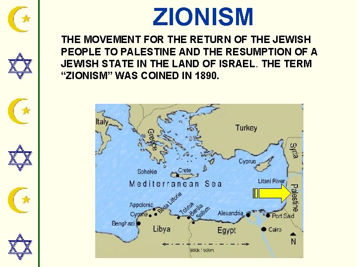 ZIONISM THE MOVEMENT FOR THE RETURN OF THE JEWISH PEOPLE TO PALESTINE AND THE