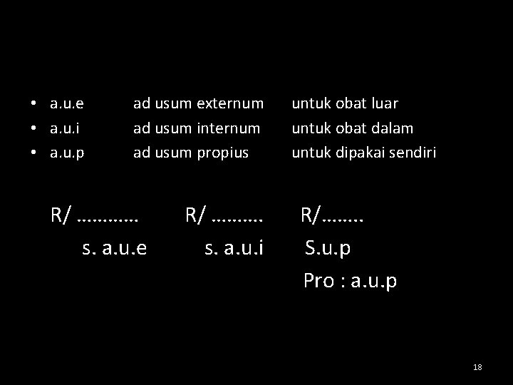  • a. u. e • a. u. i • a. u. p ad