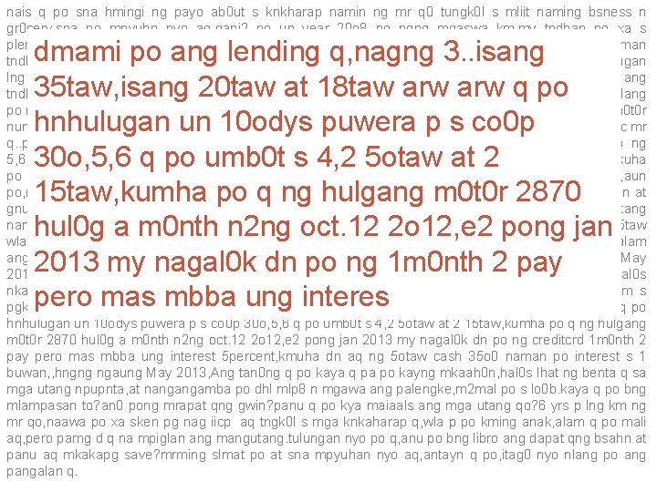 nais q po sna hmingi ng payo ab 0 ut s knkharap namin ng nais q po sna hmingi ng payo ab 0 ut s knkharap namin ng