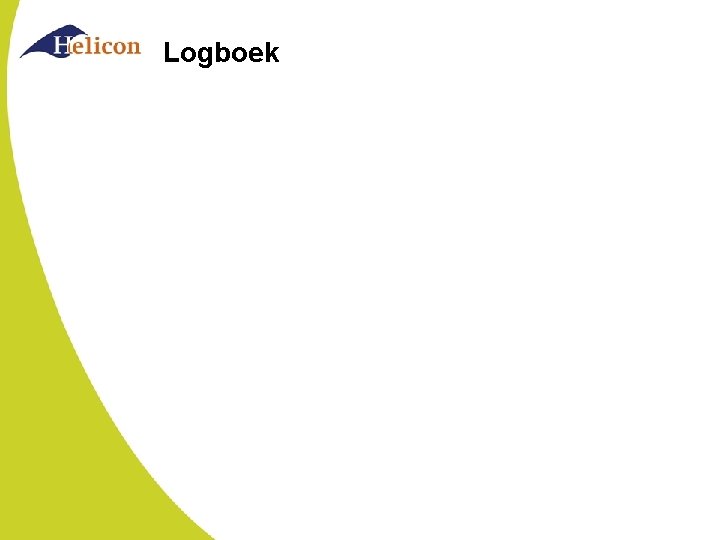 Logboek Logboek