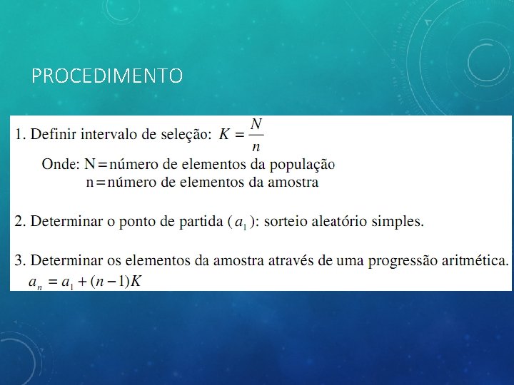 PROCEDIMENTO 