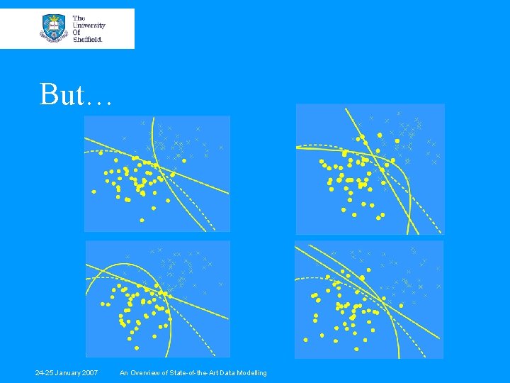 But… 24 -25 January 2007 An Overview of State-of-the-Art Data Modelling 