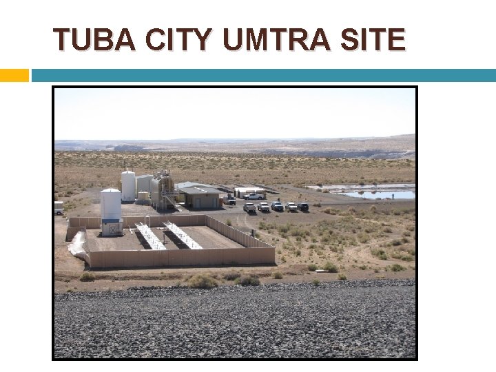 TUBA CITY UMTRA SITE 