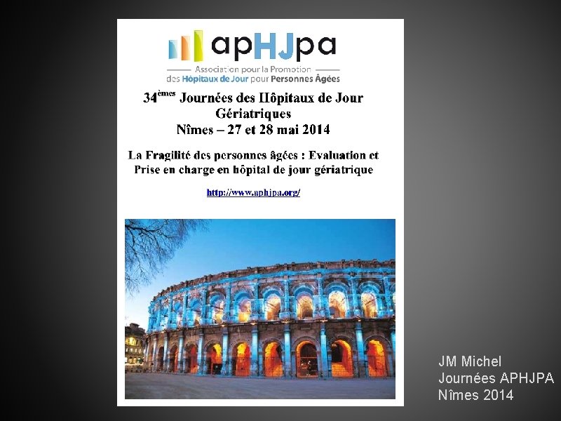 JM Michel Journées APHJPA Nîmes 2014 