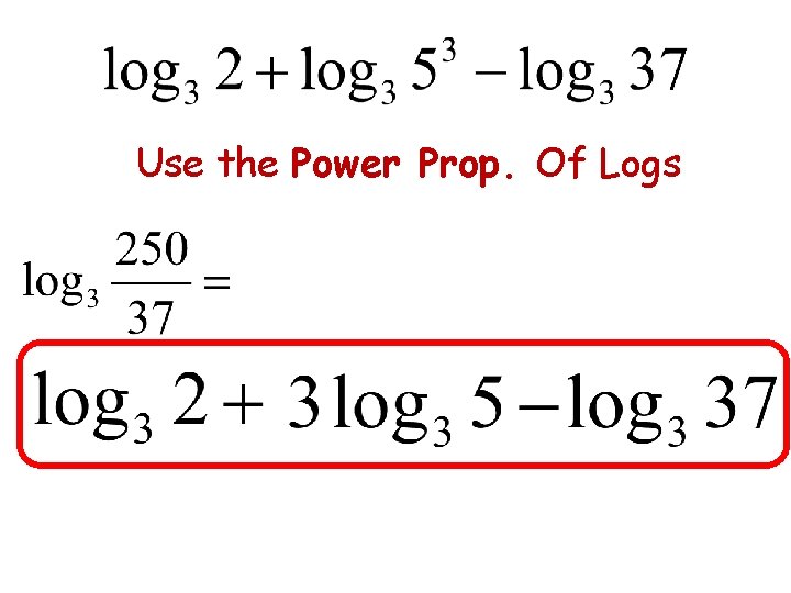 3 -1 Lines and Angles Use the Power Prop. Of Logs Holt Geometry 3 -1 Lines and Angles Use the Power Prop. Of Logs Holt Geometry