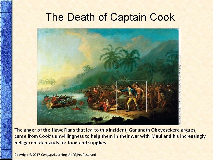 The Death of Captain Cook The anger of the Hawai’ians that led to this