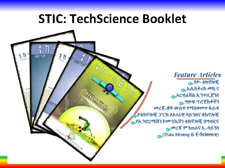 STIC: Tech. Science Booklet 