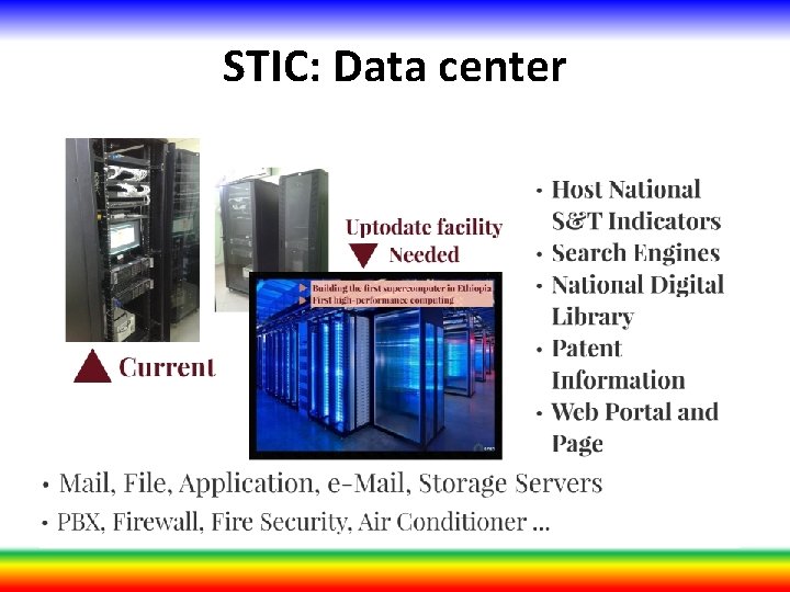 STIC: Data center 