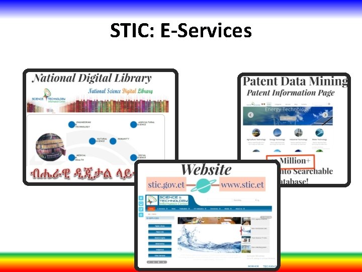 STIC: E-Services 