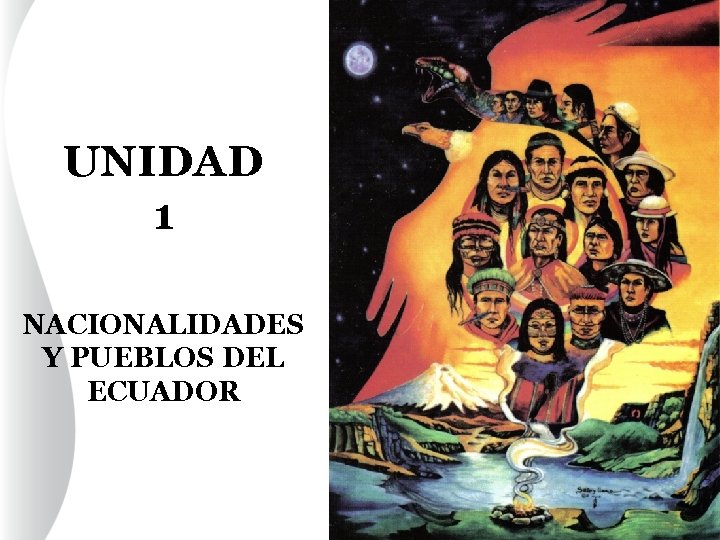 UNIDAD 1 NACIONALIDADES Y PUEBLOS DEL ECUADOR 