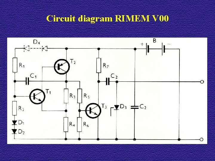 Circuit diagram RIMEM V 00 