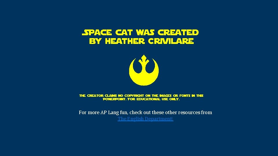 Space cat was created by heather Crivilare $ the creator claims no copyright on