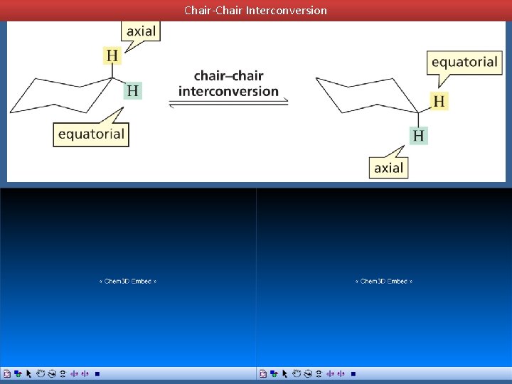 Chair-Chair Interconversion 