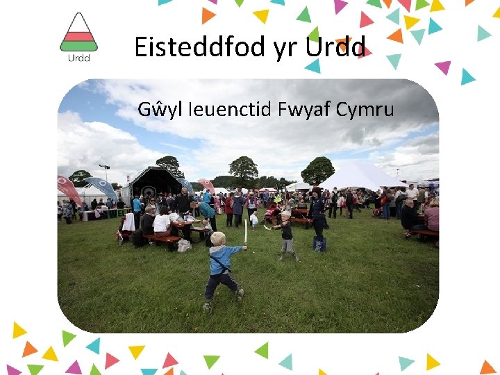 Eisteddfod yr Urdd Gŵyl Ieuenctid Fwyaf Cymru 