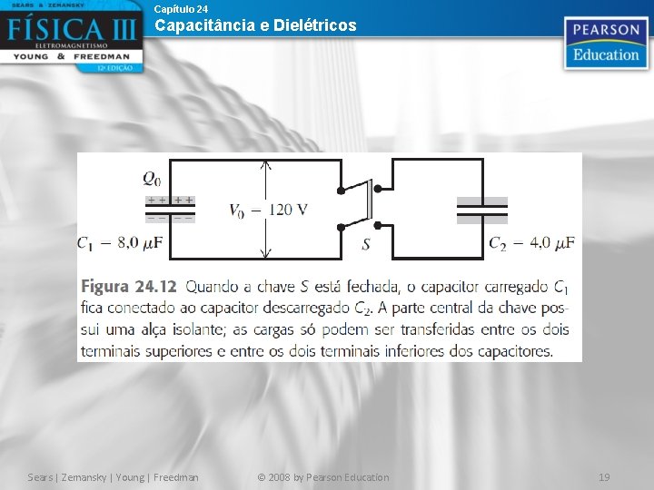 Capítulo 24 Capacitância e Dielétricos Sears | Zemansky | Young | Freedman © 2008