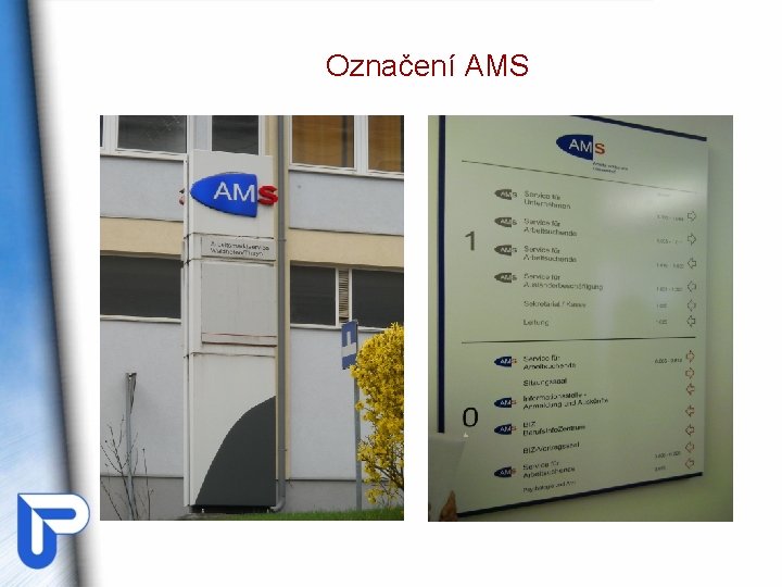 Označení AMS Označení AMS