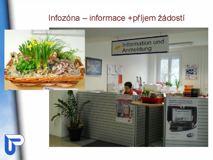 Infozóna – informace +příjem žádostí Infozóna – informace +příjem žádostí
