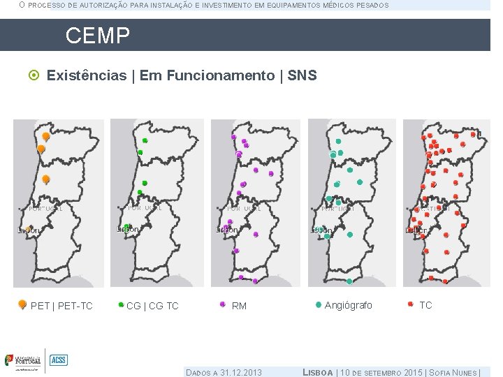 O PROCESSO DE AUTORIZAÇÃO PARA INSTALAÇÃO E INVESTIMENTO EM EQUIPAMENTOS MÉDICOS PESADOS CEMP Existências